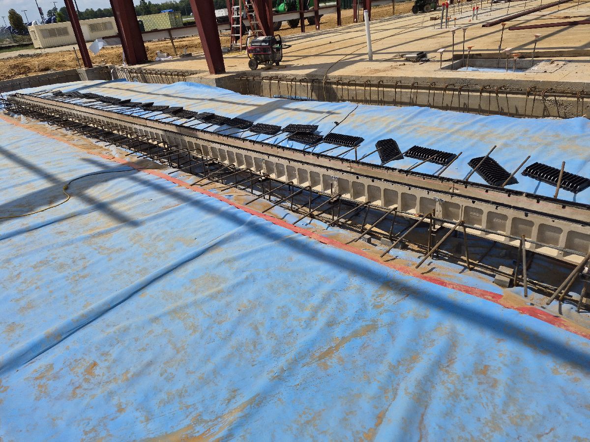 Trench-drain installation