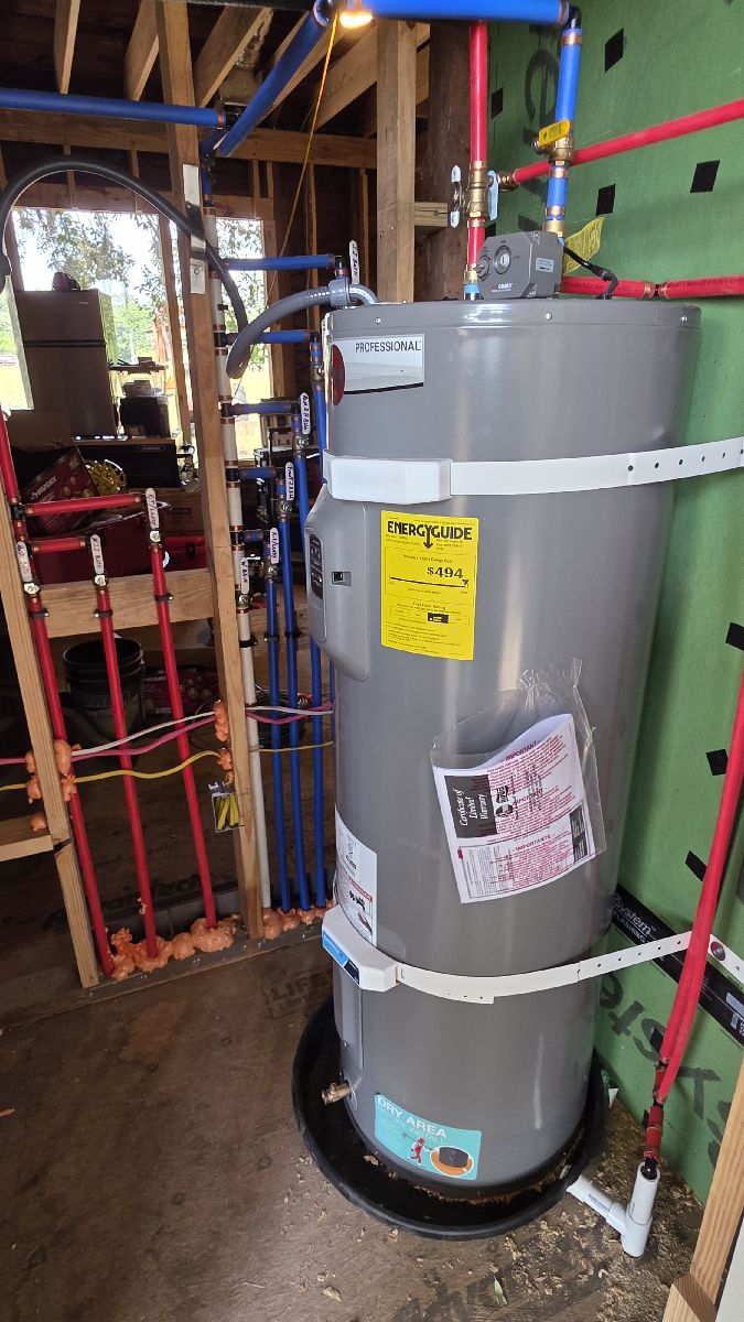Water-heating installation